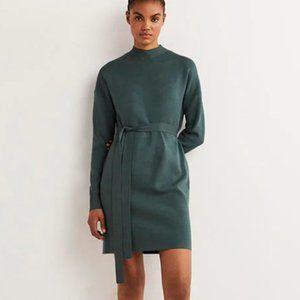 Boden | High Neck Knitted Shift Dress